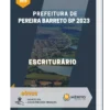 Apostila Escriturário Prefeitura de Pereira Barreto SP 2023