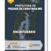 Apostila Escriturário Prefeitura de Piedade de Caratinga MG