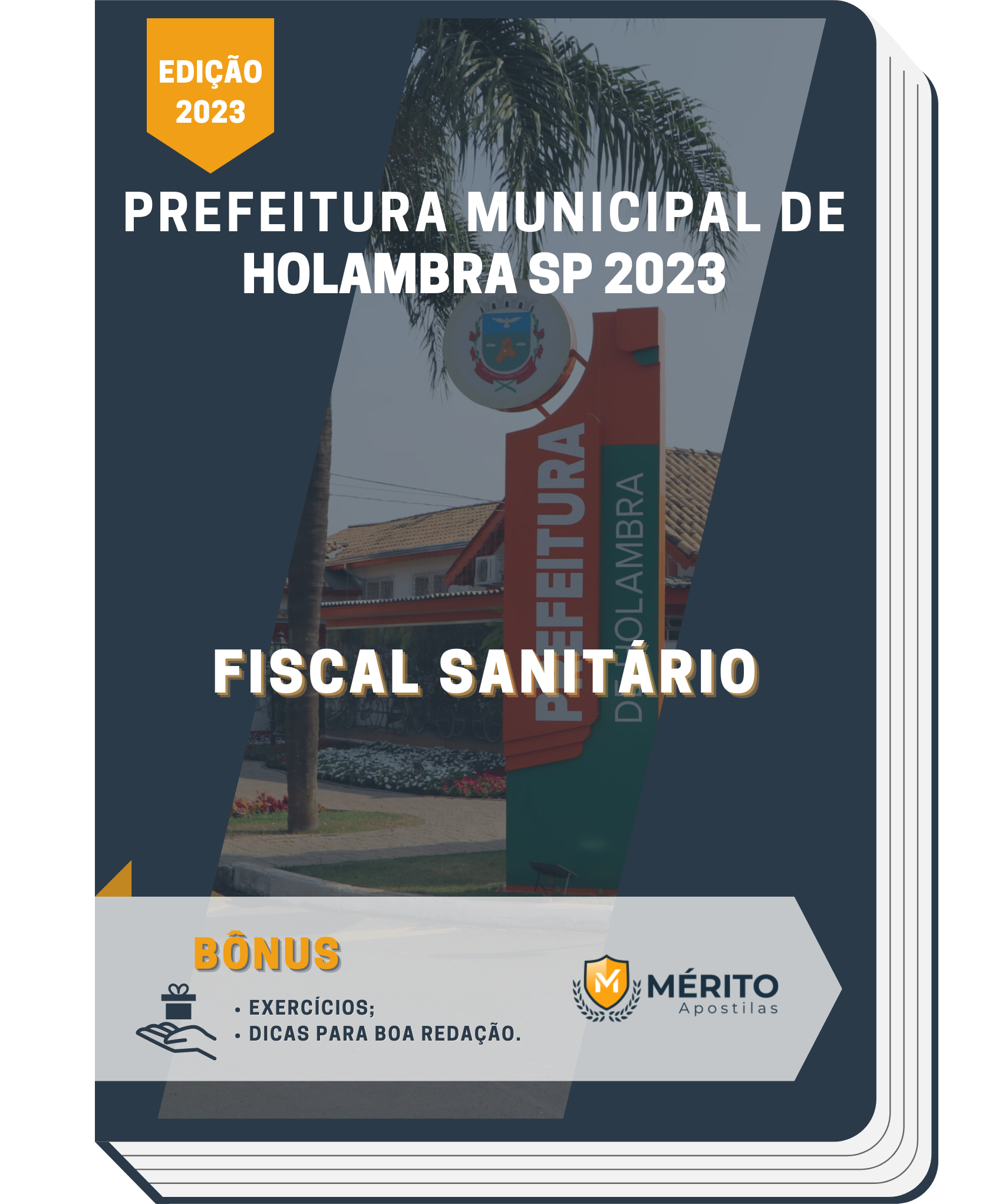Apostila Fiscal Sanitário Prefeitura de Holambra SP 2023
