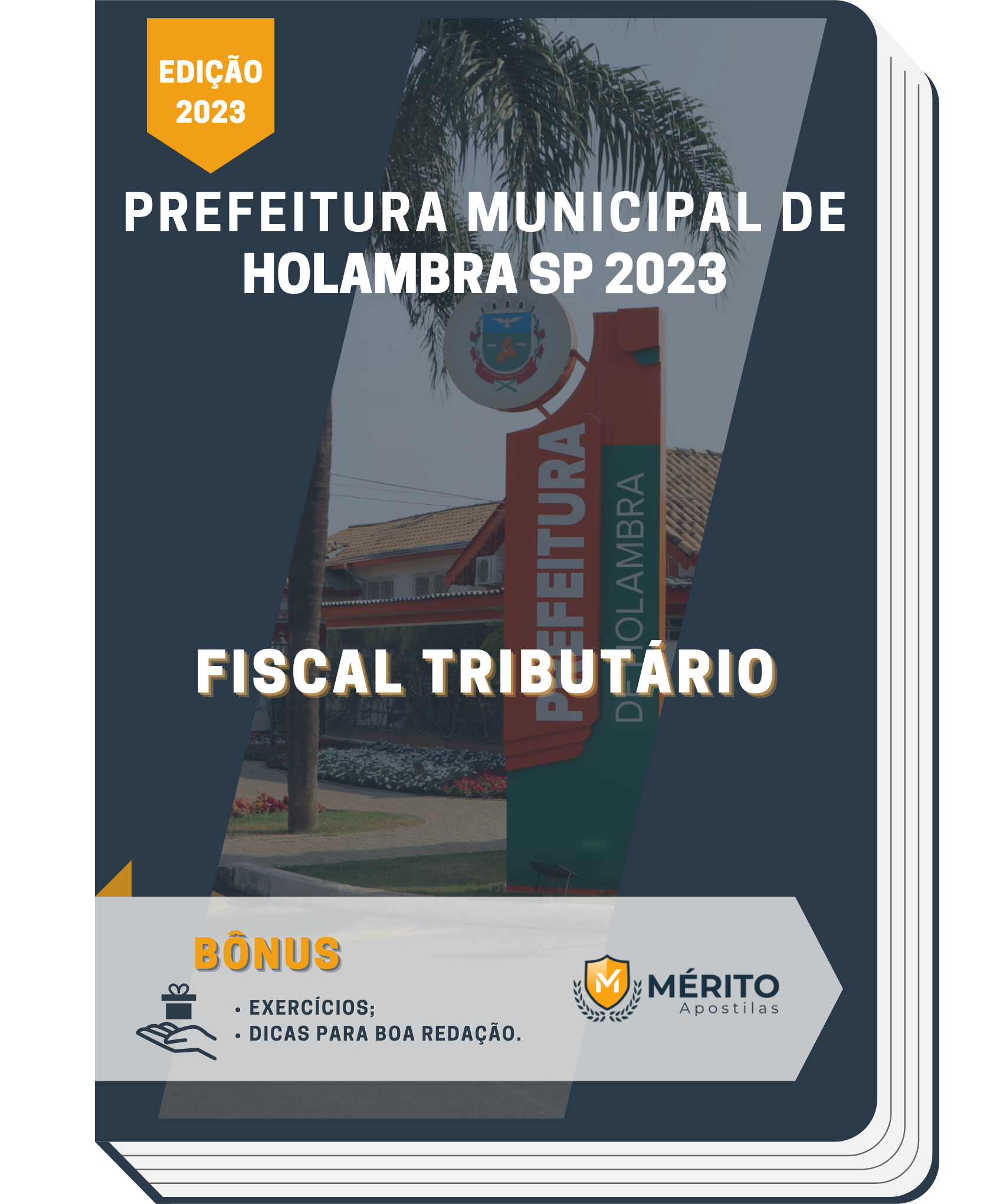 Apostila Fiscal Tributário Prefeitura de Holambra SP 2023