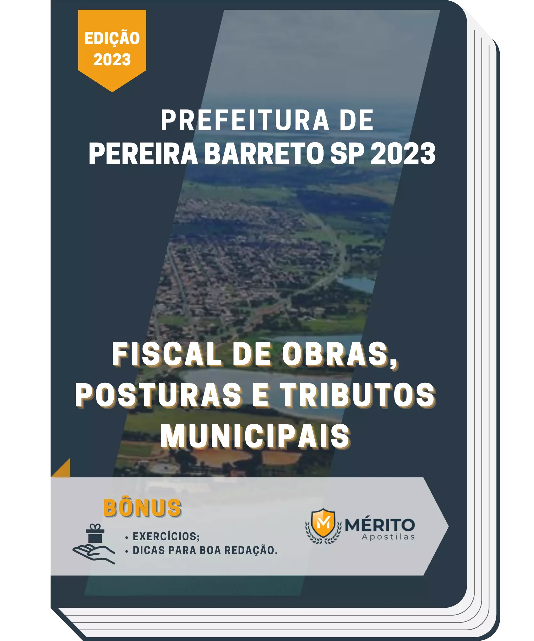 Apostila Fiscal de Obras, Posturas e Tributos Municipais Prefeitura de Pereira Barreto SP 2023