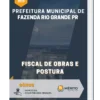 Apostila Fiscal de Obras e Postura Prefeitura de Fazenda Rio Grande PR 2023