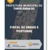 Apostila Fiscal de Obras e Posturas Prefeitura Turvelândia GO 2023
