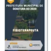 Apostila Fisioterapeuta Prefeitura de Goiatuba GO 2023