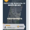 Apostila Fisioterapeuta de Prefeitura Mercês MG 2023