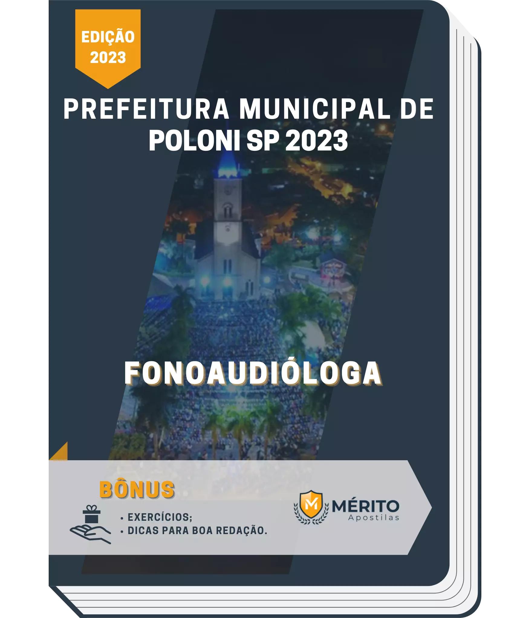 Apostila Fonoaudióloga Prefeitura de Poloni SP 2023