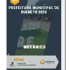 Apostila Mecânico Prefeitura de Dueré TO 2023