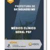Apostila Médico Clínico Geral Prefeitura de Bataguassu MS