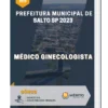 Apostila Médico Ginecologista Prefeitura de Salto SP 2023