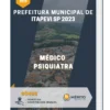 Apostila Médico Psiquiatra Prefeitura de Itapevi SP 2023