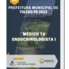 Apostila Médico T4 Endocrinologista I Prefeitura de Toledo PR 2023