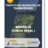 Apostila Médico T6 Clínico Geral I Prefeitura de Toledo PR 2023