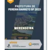 Apostila Merendeira Prefeitura de Pereira Barreto SP 2023