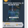 Apostila Motorista Prefeitura de Poloni SP 2023