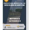 Apostila Motorista Categoria B Prefeitura de Nova Olinda do Norte AM