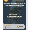 Apostila Motorista Especializado Prefeitura de Pindamonhangaba SP