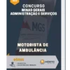 Apostila Motorista de Ambulância Concurso MGS MG 2023