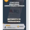 Apostila Motorista de Passageiros Concurso MGS MG 2023