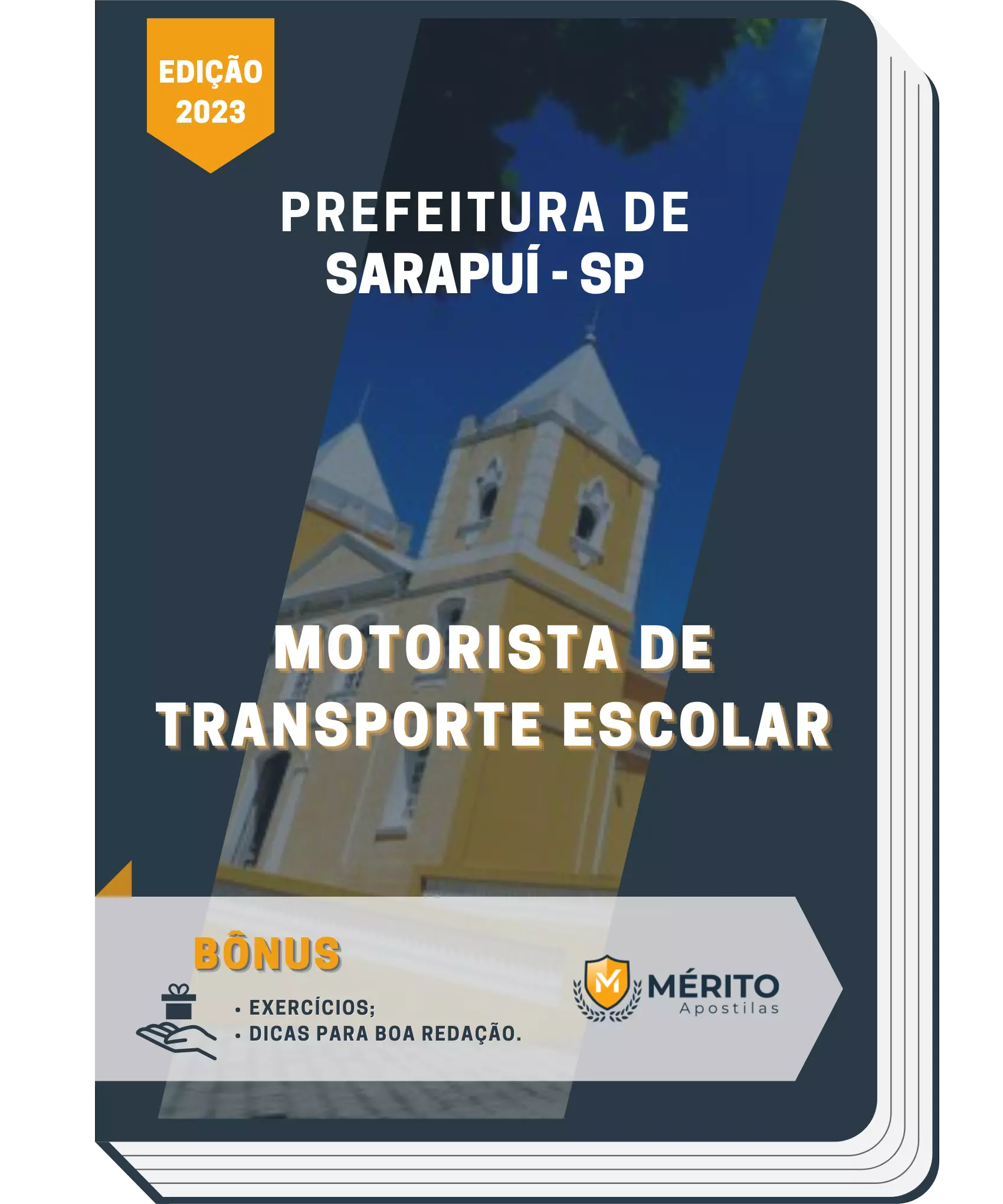 Apostila Motorista de Transporte Escolar Prefeitura de Sarapuí SP 2023