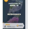 Apostila Nutricionista Prefeitura de Indaial SC 2023
