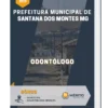 Apostila Odontólogo Prefeitura de Santana dos Montes MG