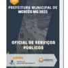 Apostila Oficial de Serviços Públicos de Prefeitura Mercês MG 2023