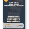 Apostila Operador de Equipamento Reprográfico Concurso MGS MG 2023