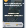 Apostila Operador de Máquinas Especiais Prefeitura de Pindamonhangaba SP
