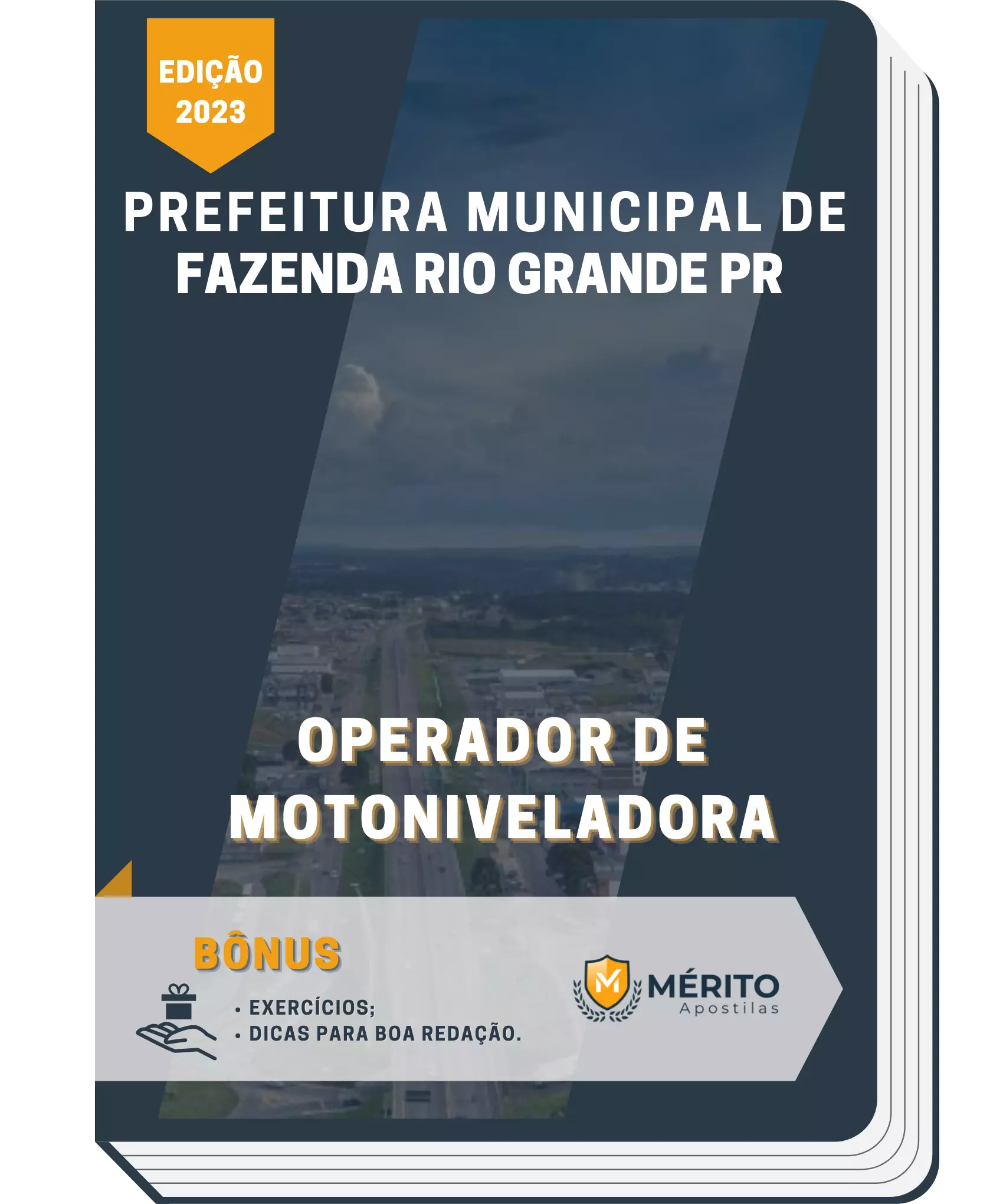 Apostila Operador de Motoniveladora Prefeitura de Fazenda Rio Grande PR 2023