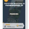 Apostila Pedreiro Prefeitura de Pindamonhangaba SP