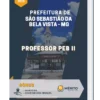 Apostila Professor Peb Ii Prefeitura de São Sebastião da Bela Vista MG 2023