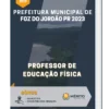 Apostila Professor de Educação Física Prefeitura de Foz do Jordão PR 2023
