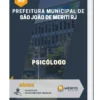Apostila Psicólogo Prefeitura de São João de Meriti RJ