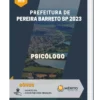 Apostila Psicólogo Prefeitura de Pereira Barreto SP 2023