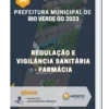 Apostila Regulação e Vigilância Sanitária - Farmácia Prefeitura Municipal de Rio Verde GO 2023