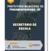 Apostila Secretário de Escola Prefeitura de Pindamonhangaba SP