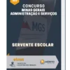Apostila Servente Escolar Concurso MGS MG 2023