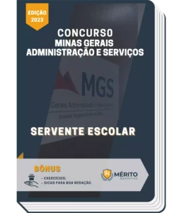 Apostila Servente Escolar Concurso MGS MG 2023