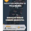 Apostila Serviços Gerais Câmara Municipal Prefeitura de Prata MG 2023