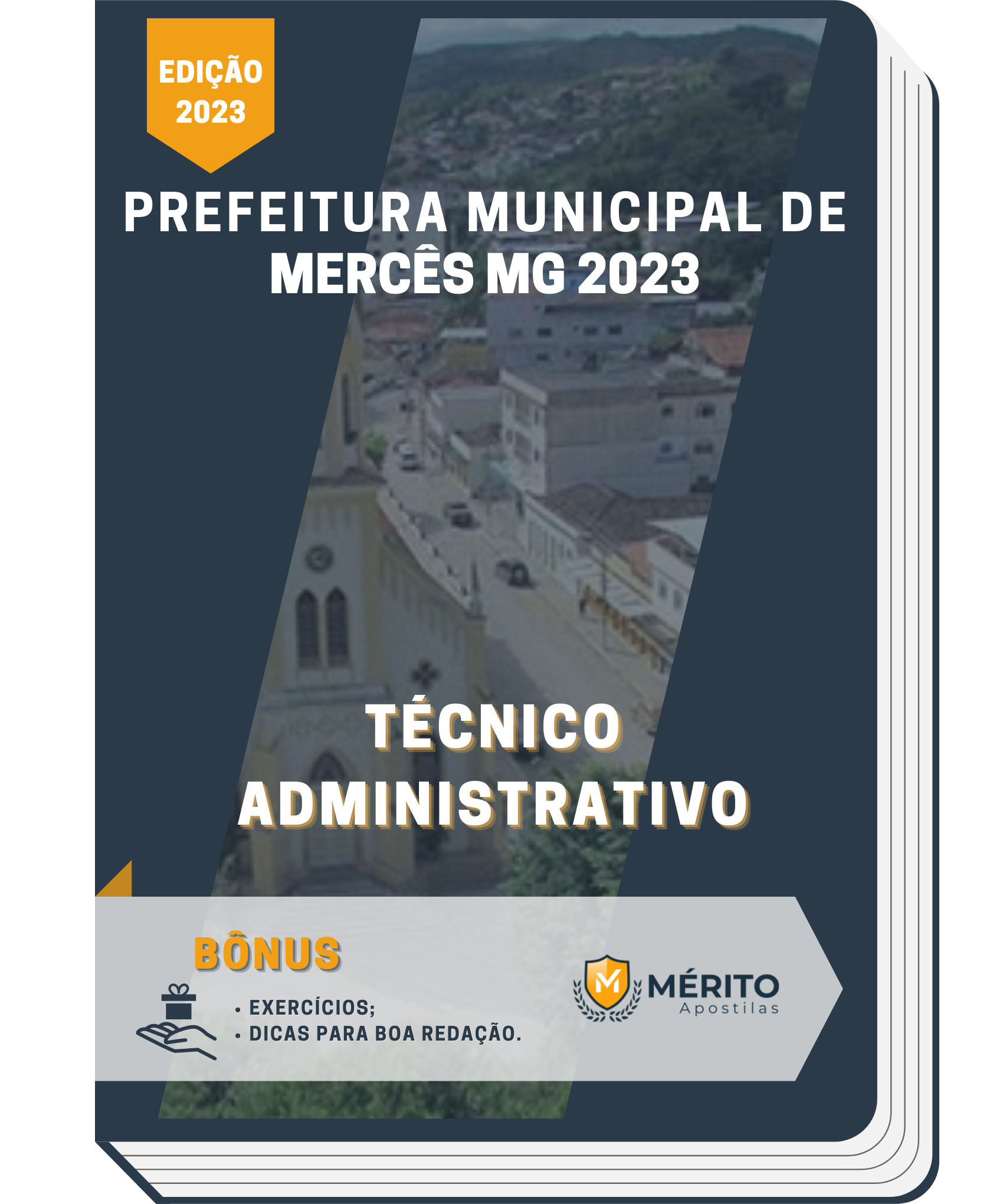 Apostila Técnico Administrativo de Prefeitura Mercês MG 2023