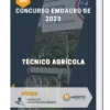 Apostila Técnico Agrícola Concurso EMDAGRO SE 2023
