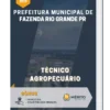 Apostila Técnico Agropecuário de Fazenda Rio Grande PR 2023