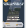 Apostila Técnico em Contabilidade Prefeitura de Nova Olinda do Norte AM