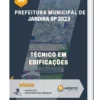 Apostila Técnico em Edificações Prefeitura de Jandira SP 2023