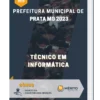 Apostila Técnico em Informática Prefeitura de Prata MG 2023
