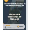 Apostila Técnico em Segurança do Trabalho Prefeitura de Pindamonhangaba SP