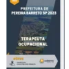 Apostila Terapeuta Ocupacional Prefeitura de Pereira Barreto SP 2023