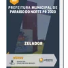 Apostila Zelador Prefeitura de Paraíso do Norte PR 2023