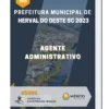 Apostila Agente Administrativo Prefeitura de Herval do Oeste SC 2023