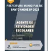 Apostila Agente De Atividades Escolares Prefeitura de Santo André SP 2023
